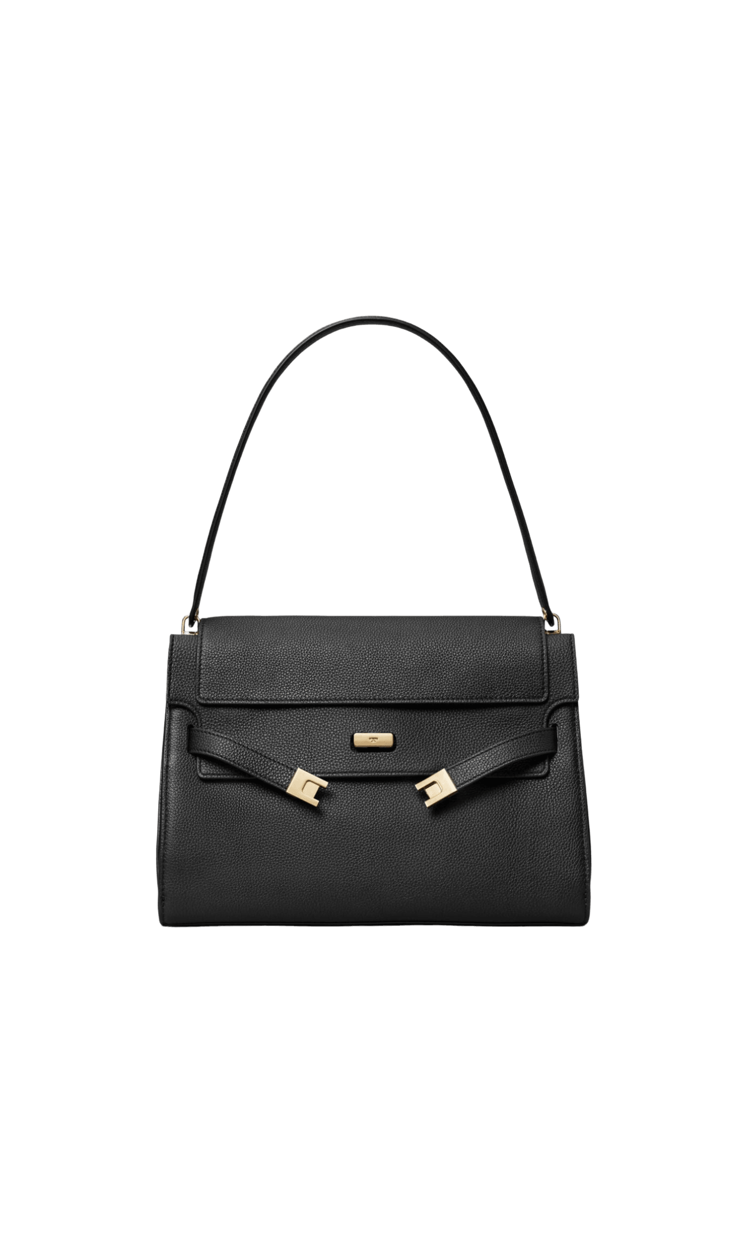 Tory Burch Leather Lee Radziwill Large Handbag Glam Steals