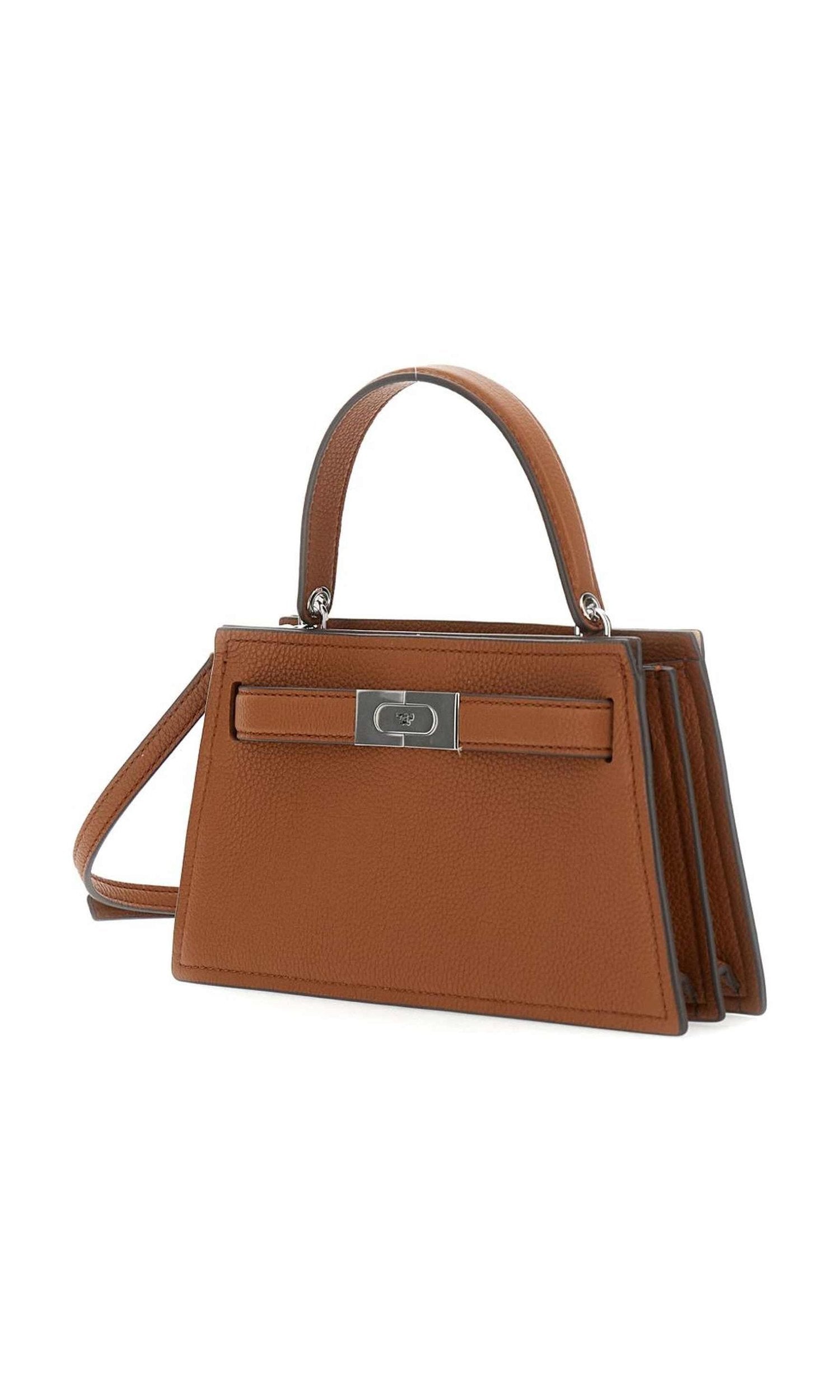 Tory Burch Leather Lee Radziwill Small Handbag Glam Steals