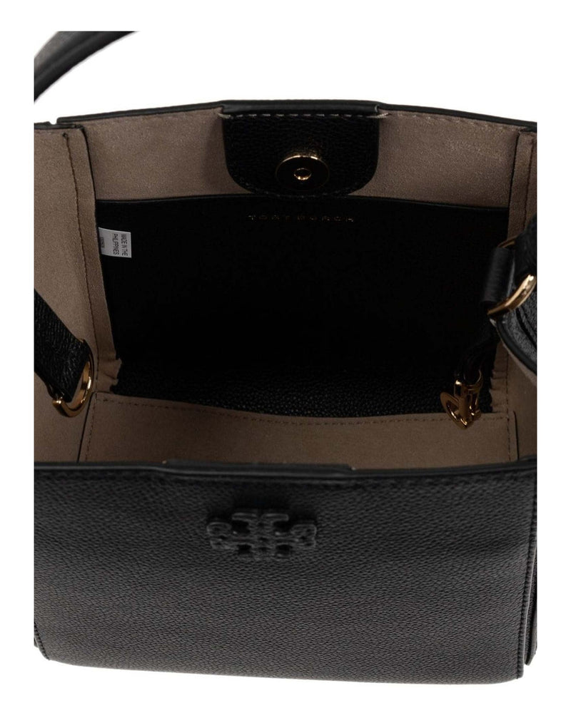 Tory Burch Leather Mcgraw Bucket Bag Glam Steals