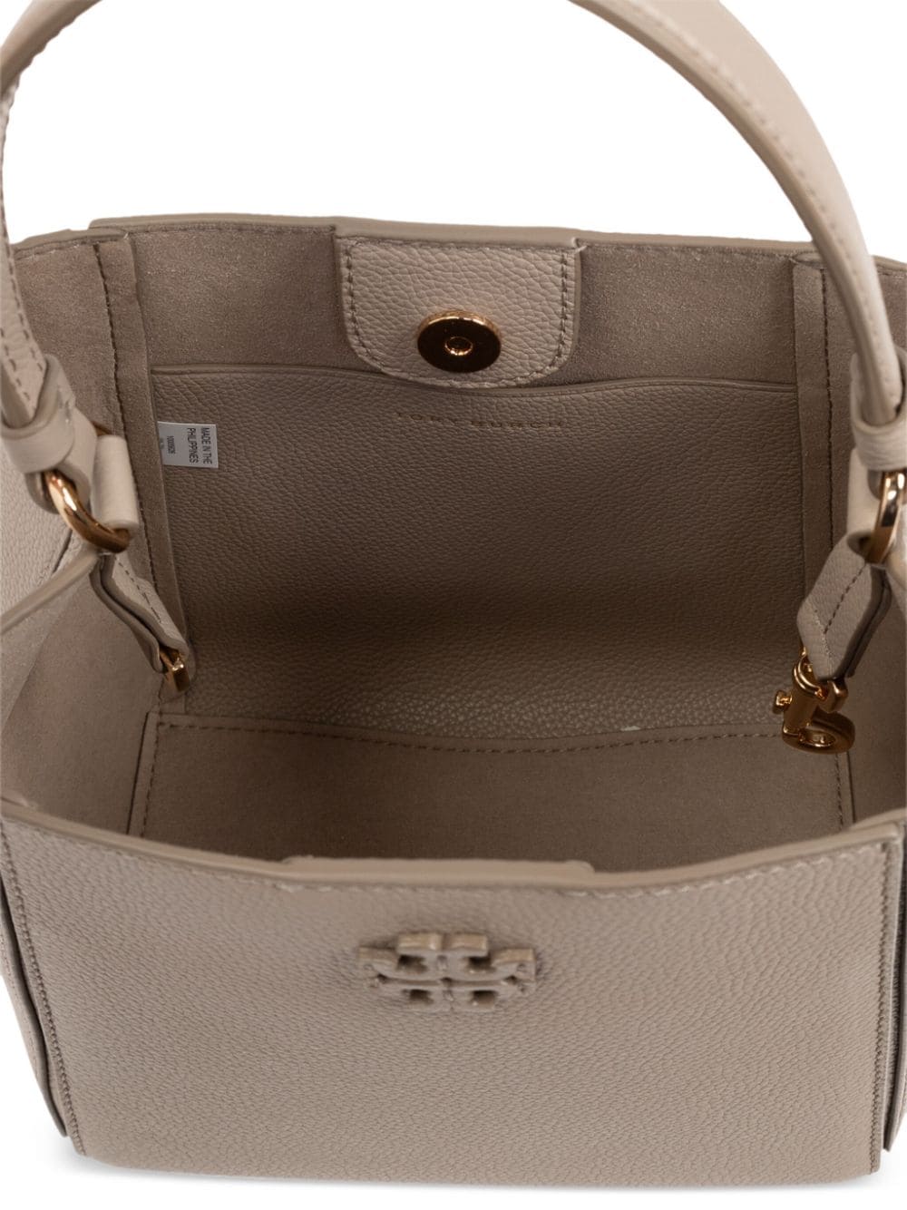 Tory Burch Leather Mcgraw Small Bucket Bag Glam Steals
