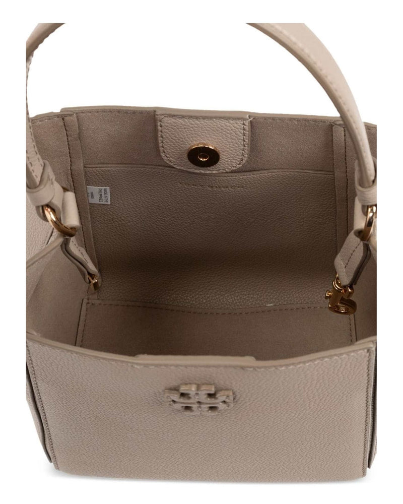 Tory Burch Leather Mcgraw Small Bucket Bag Glam Steals
