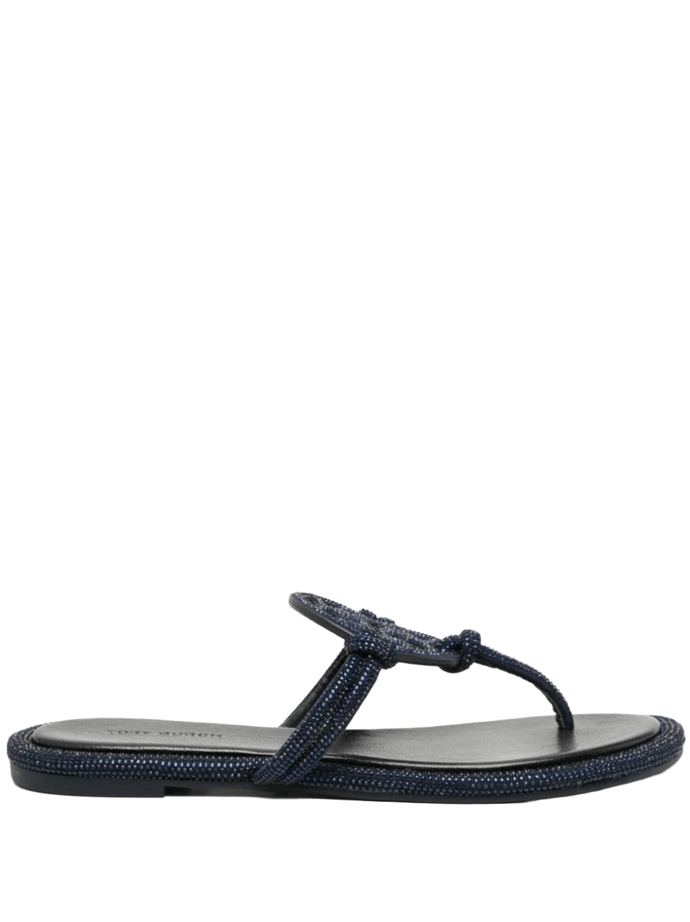 Tory Burch Leather Miller Thong Sandals Glam Steals