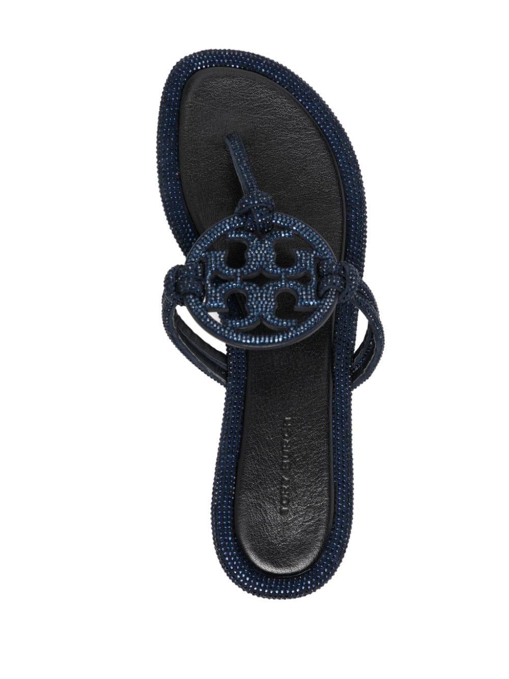 Tory Burch Leather Miller Thong Sandals Glam Steals
