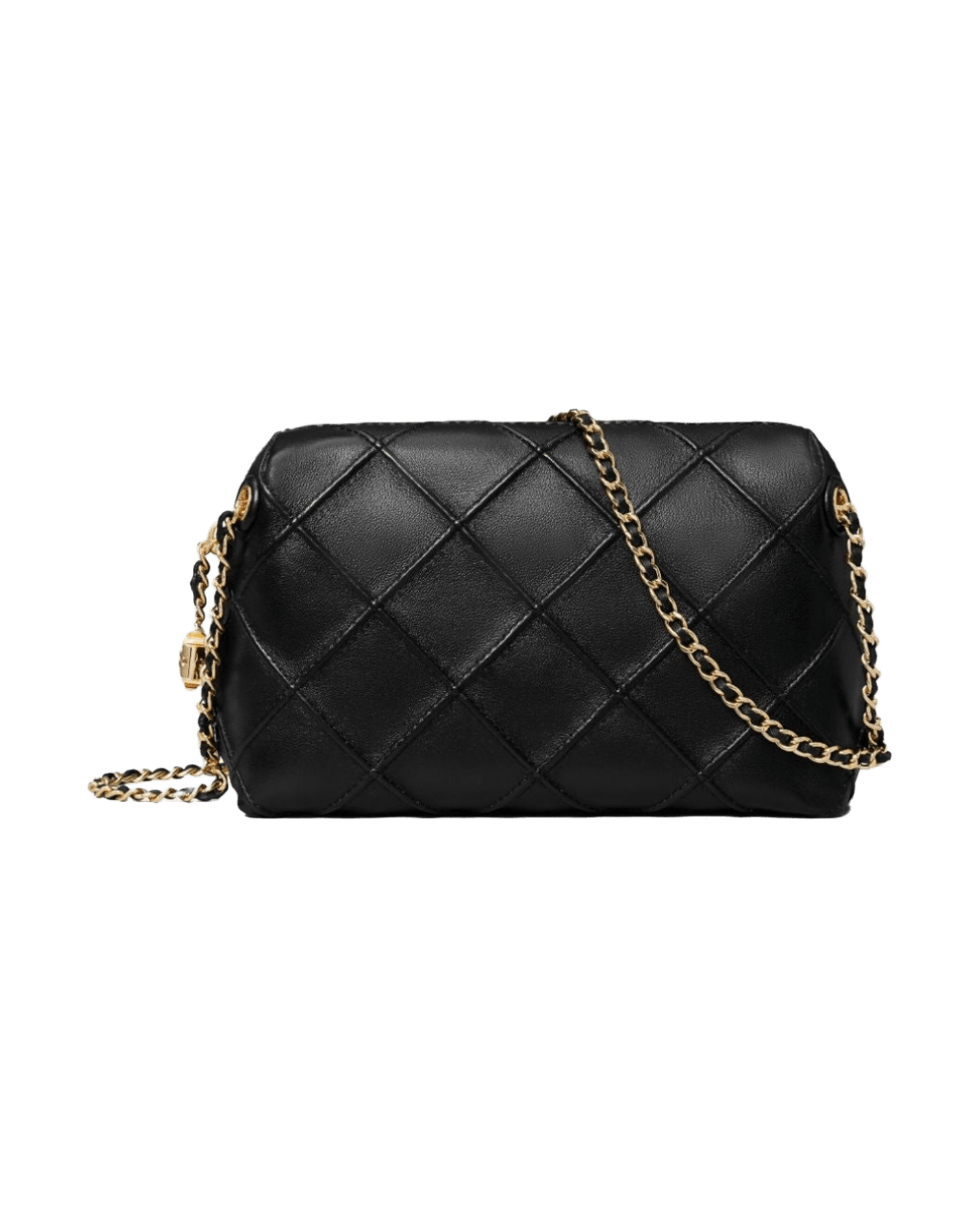 Tory Burch Leather Small Fleming Crossbody Bag Glam Steals