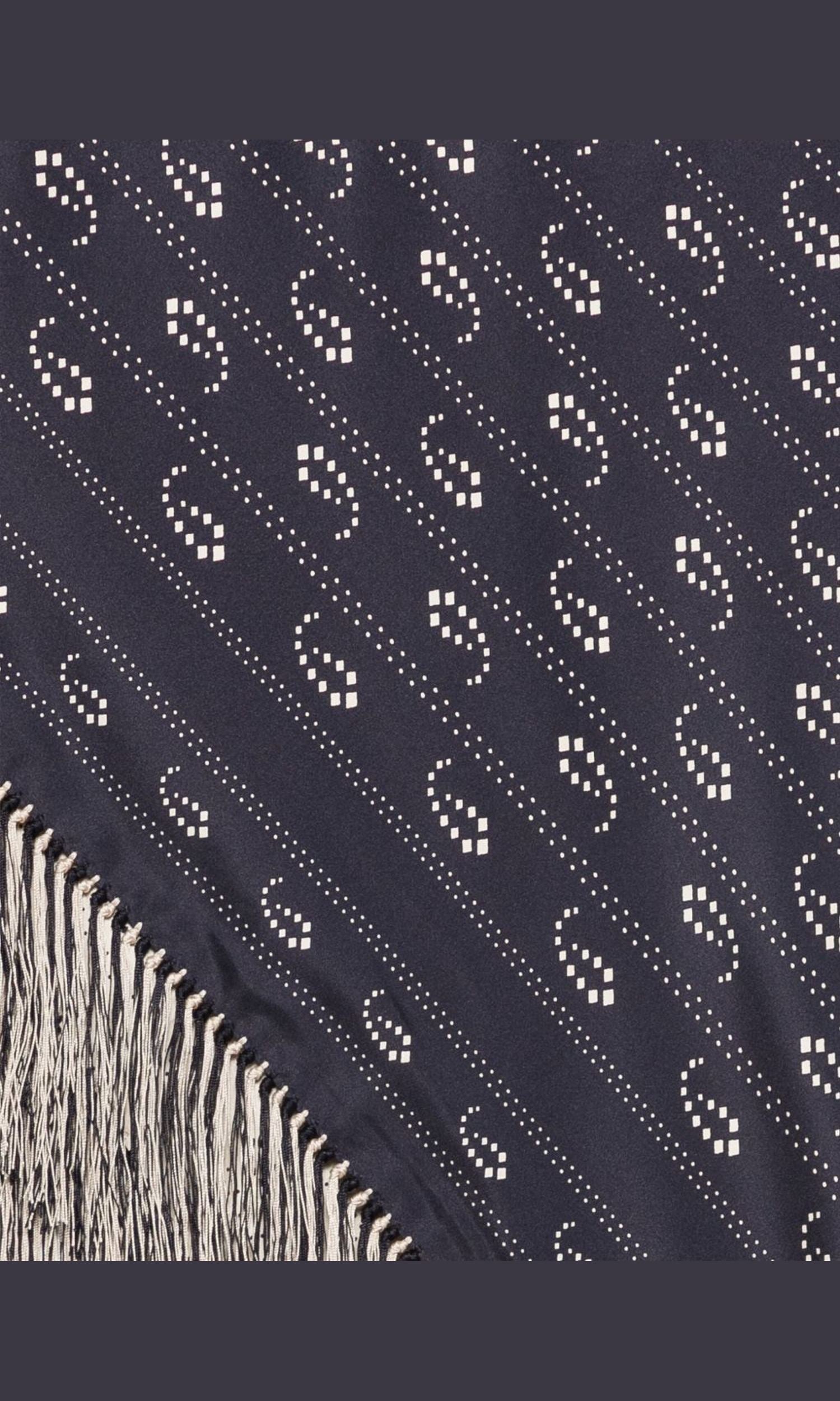Tory Burch Paisley Print Fringed Scarf Glam Steals
