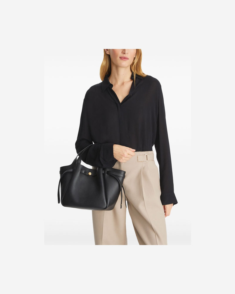 Tory Burch Romy leather tote bag Glam Steals