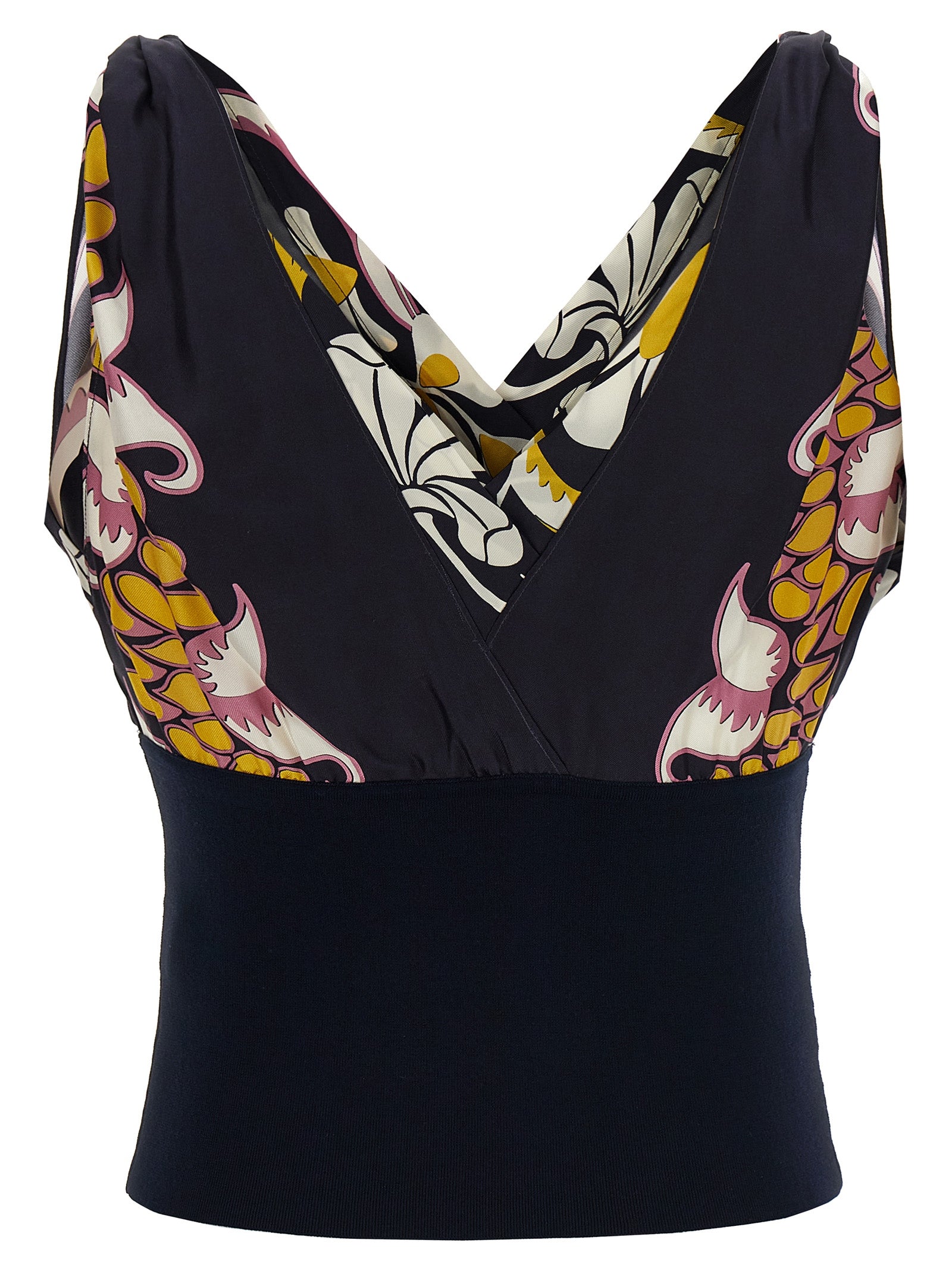 Tory Burch Silk Printed Top Glam Steals