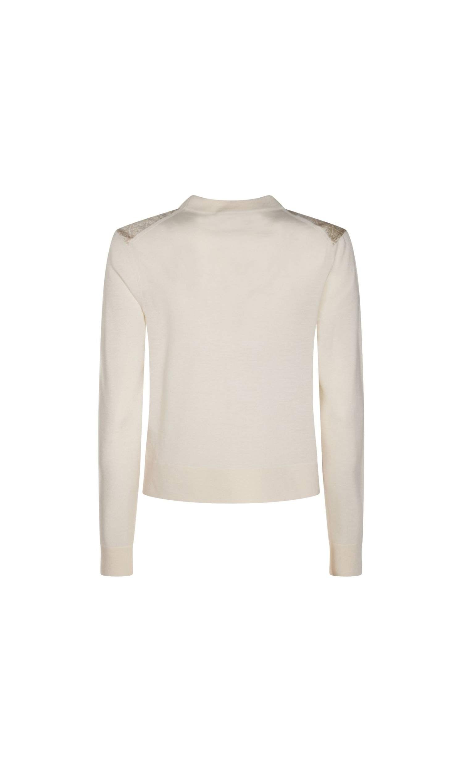 Tory Burch Silk T Monogram Cardigan Glam Steals