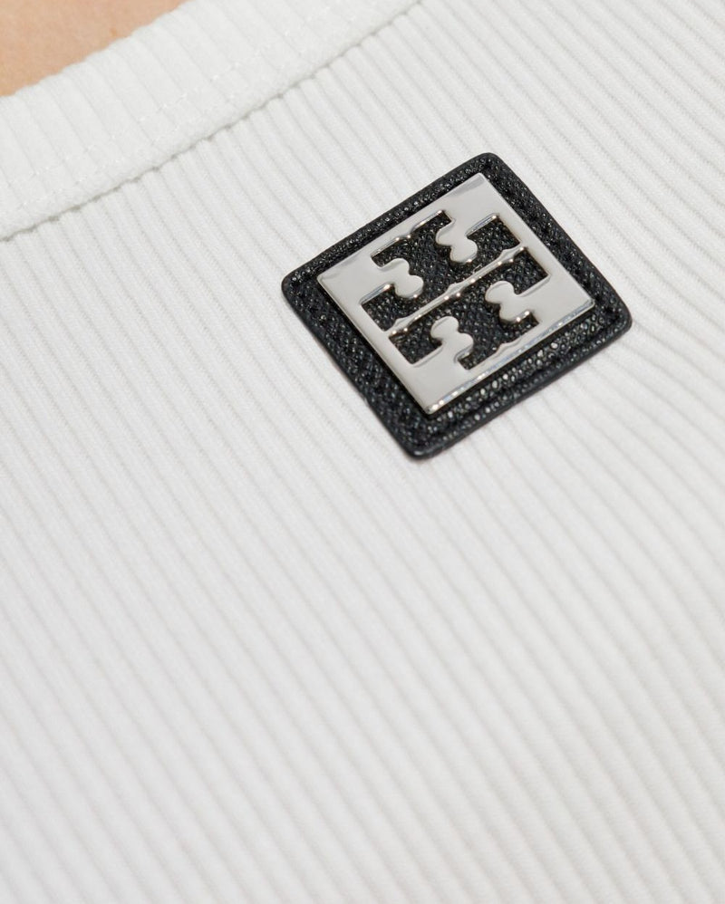 Tory Burch White Top Topwear