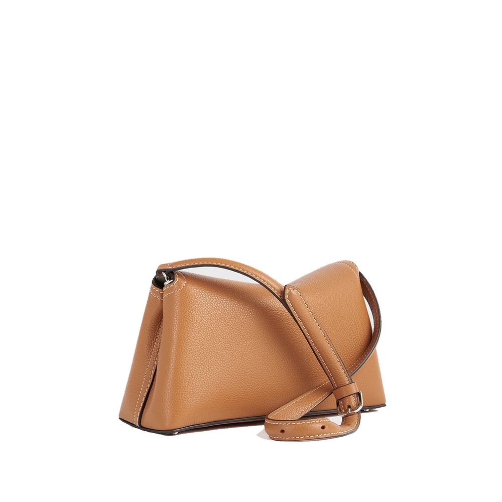 Toteme Leather T Lock Grained Clutch Bag Glam Steals