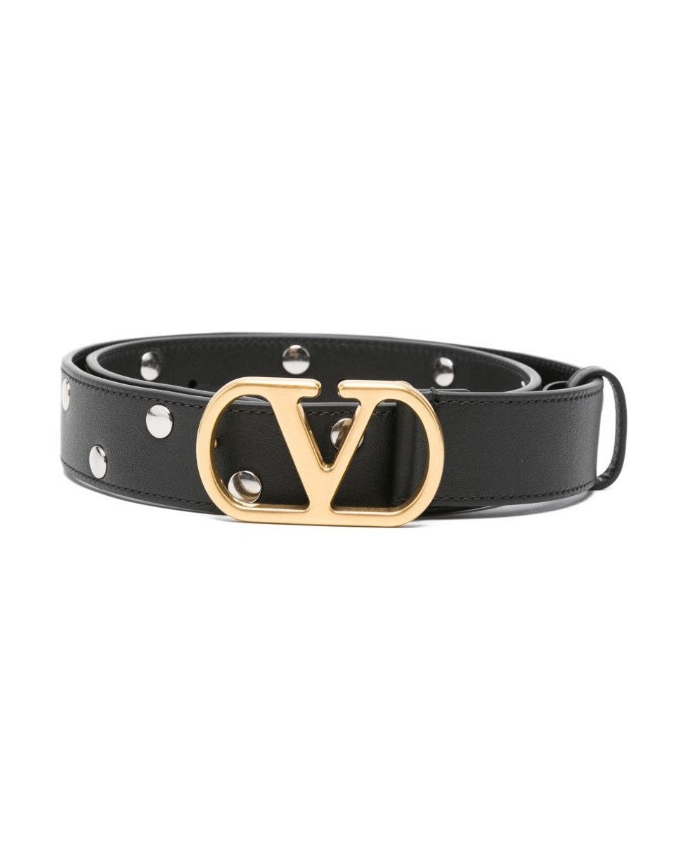 Valentino Black Garavani Belts Glam Steals
