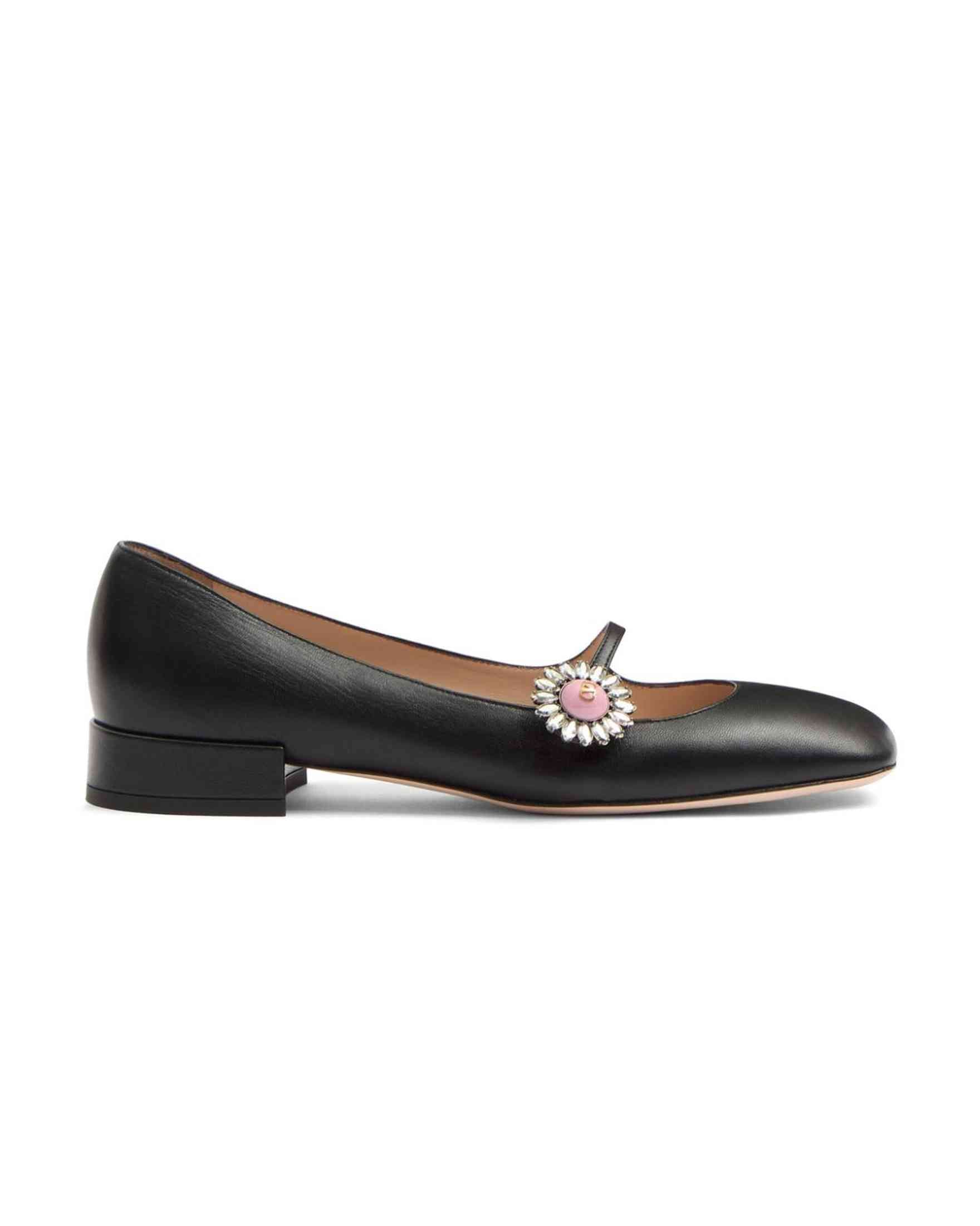 Valentino Black Garavani Flat Shoes Glam Steals