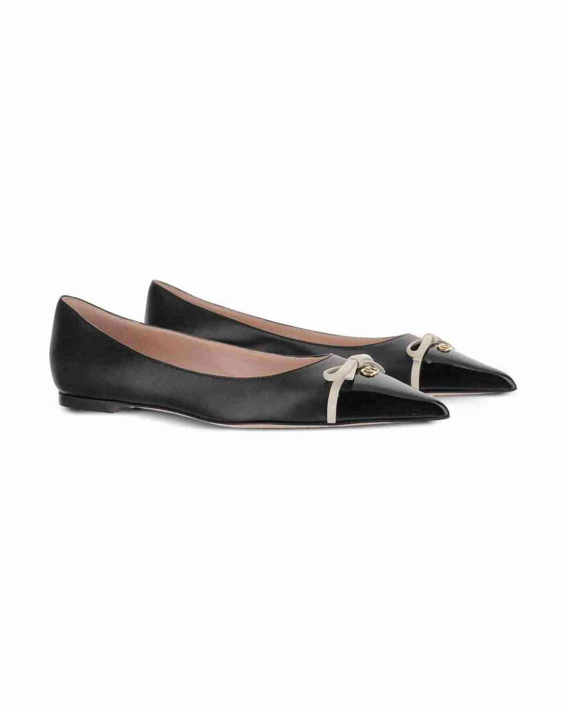 Valentino Black Garavani Flat Shoes Glam Steals