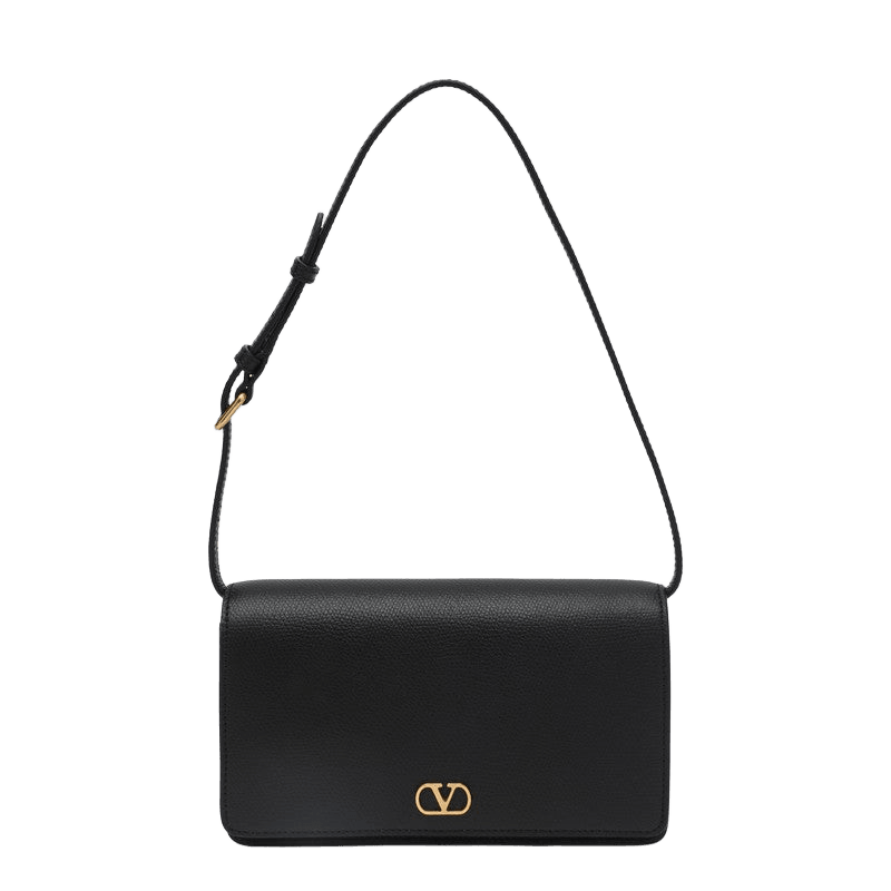 Valentino Black Garavani Mini Bag Vlogo Signature Glam Steals