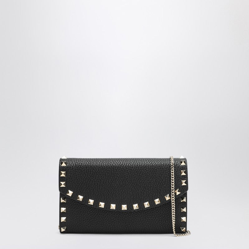 Valentino Black Garavani Rockstud Crossbody Wallet Glam Steals