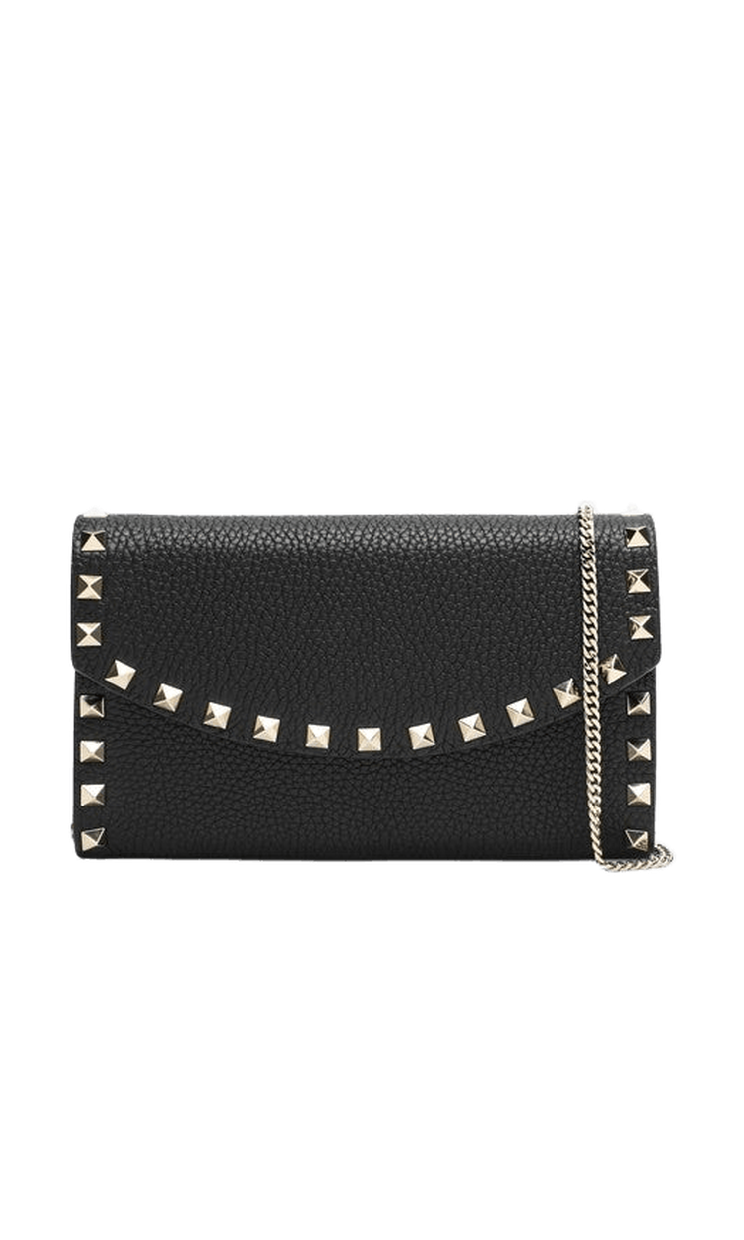 Valentino Black Garavani Rockstud Crossbody Wallet Glam Steals