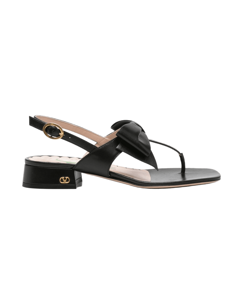 Valentino Black Garavani Sandals Glam Steals
