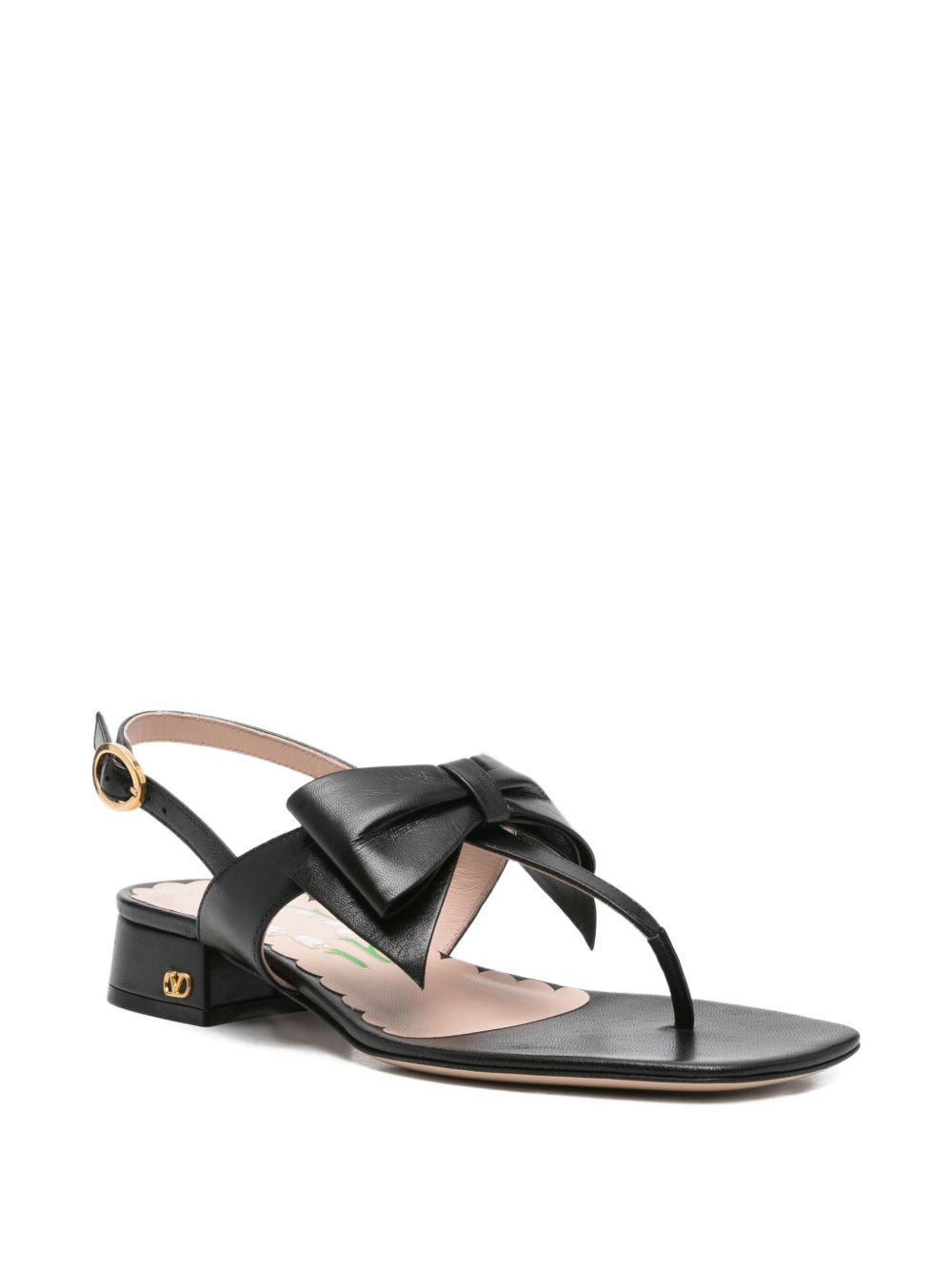 Valentino Black Garavani Sandals Glam Steals