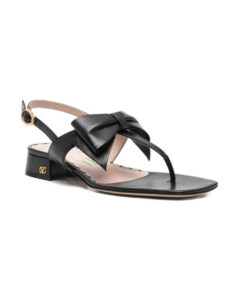 Valentino Black Garavani Sandals Glam Steals