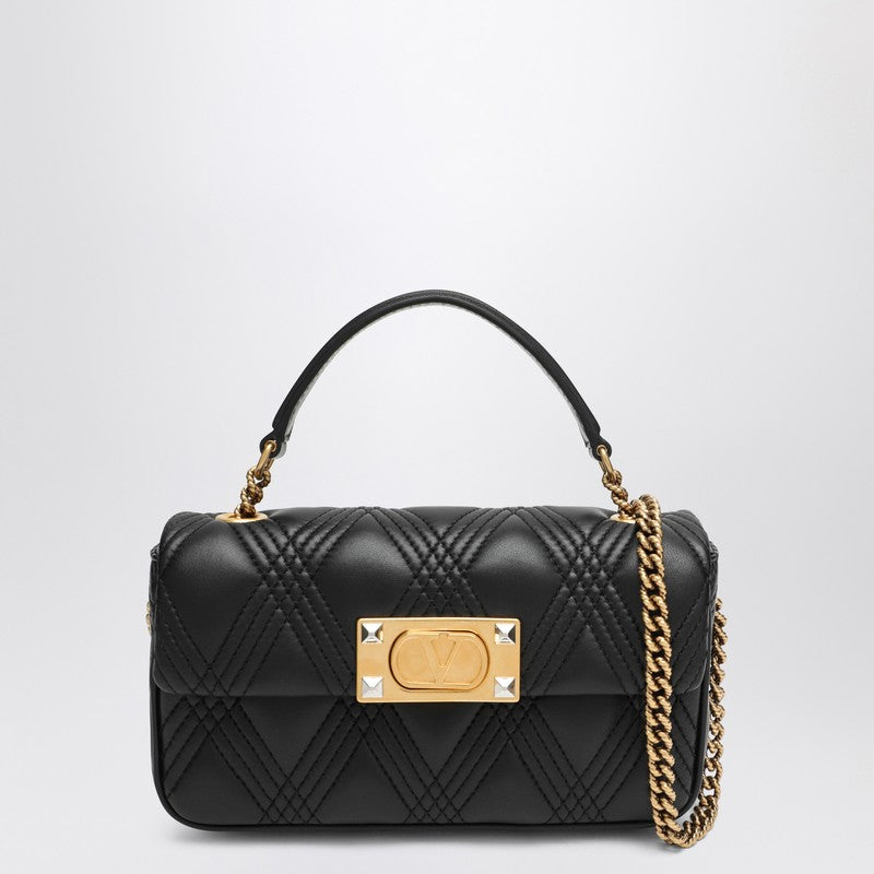Valentino Black Garavani Small Shoulder Bag Quiltie 67 Glam Steals