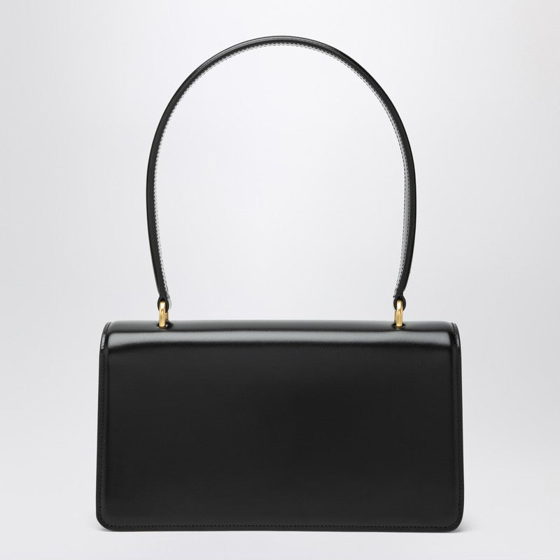 Valentino Black Garavani Vain Bag in Glossy Calfskin Glam Steals