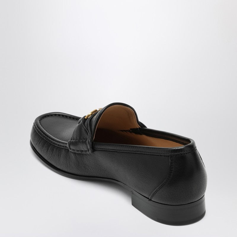 Valentino Black Garavani Vlogo Signature Loafer Glam Steals