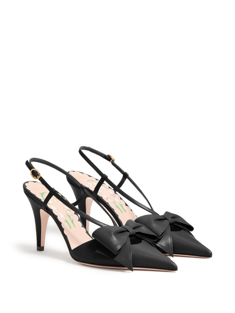 Valentino Black Garavani with Heel Glam Steals