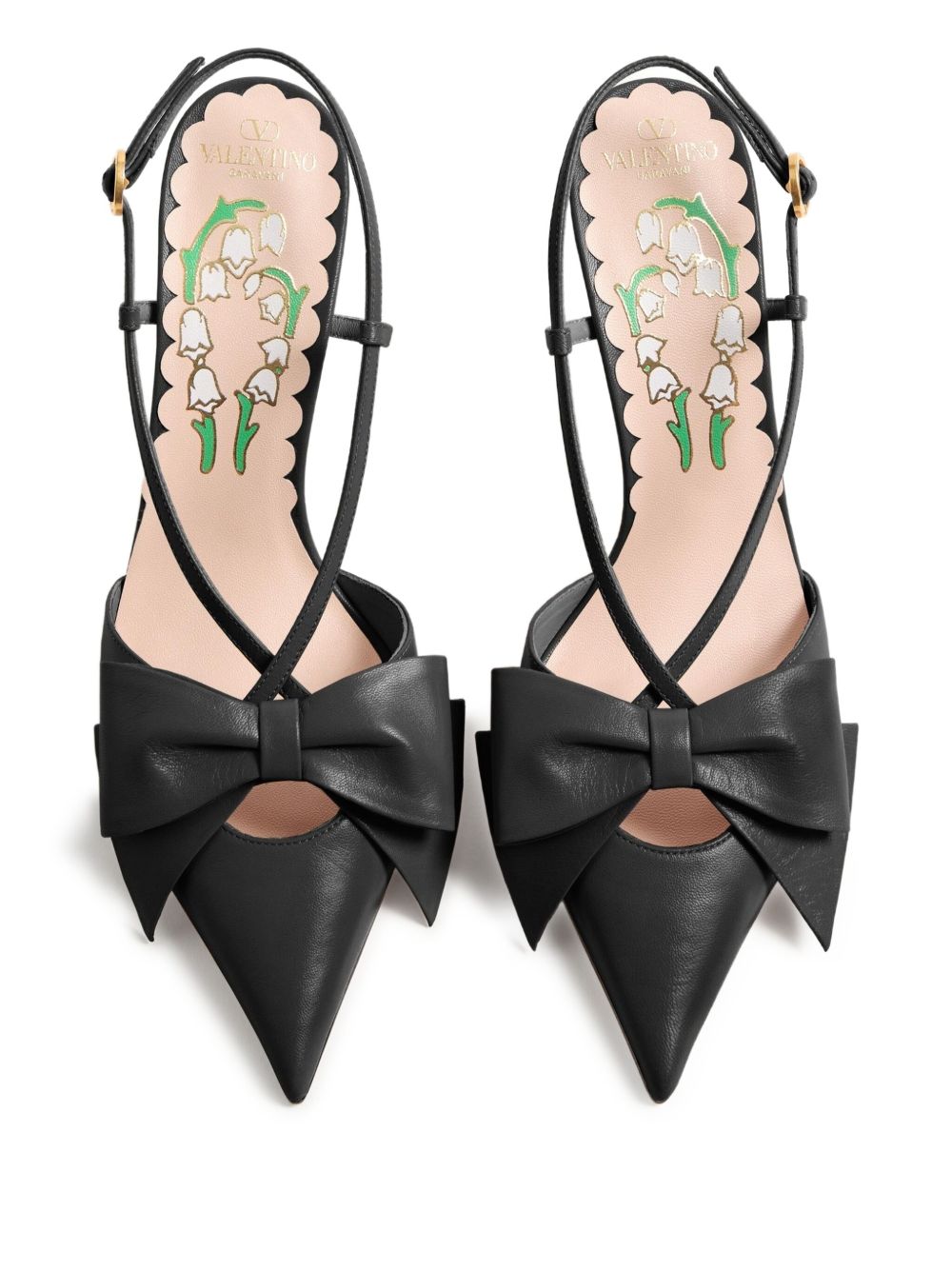 Valentino Black Garavani with Heel Glam Steals