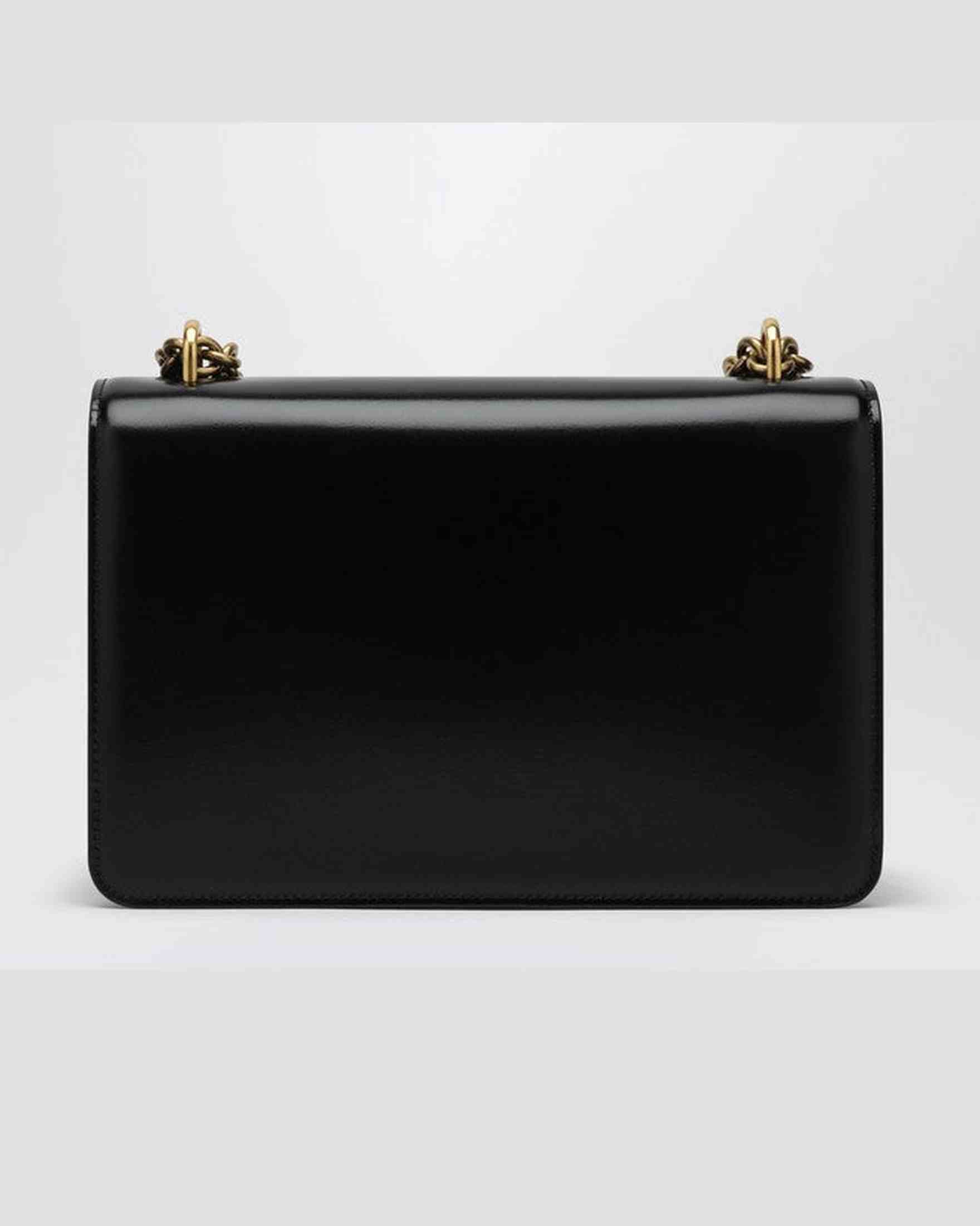 Valentino Black Leather Garavani Shoulder Bag Glam Steals