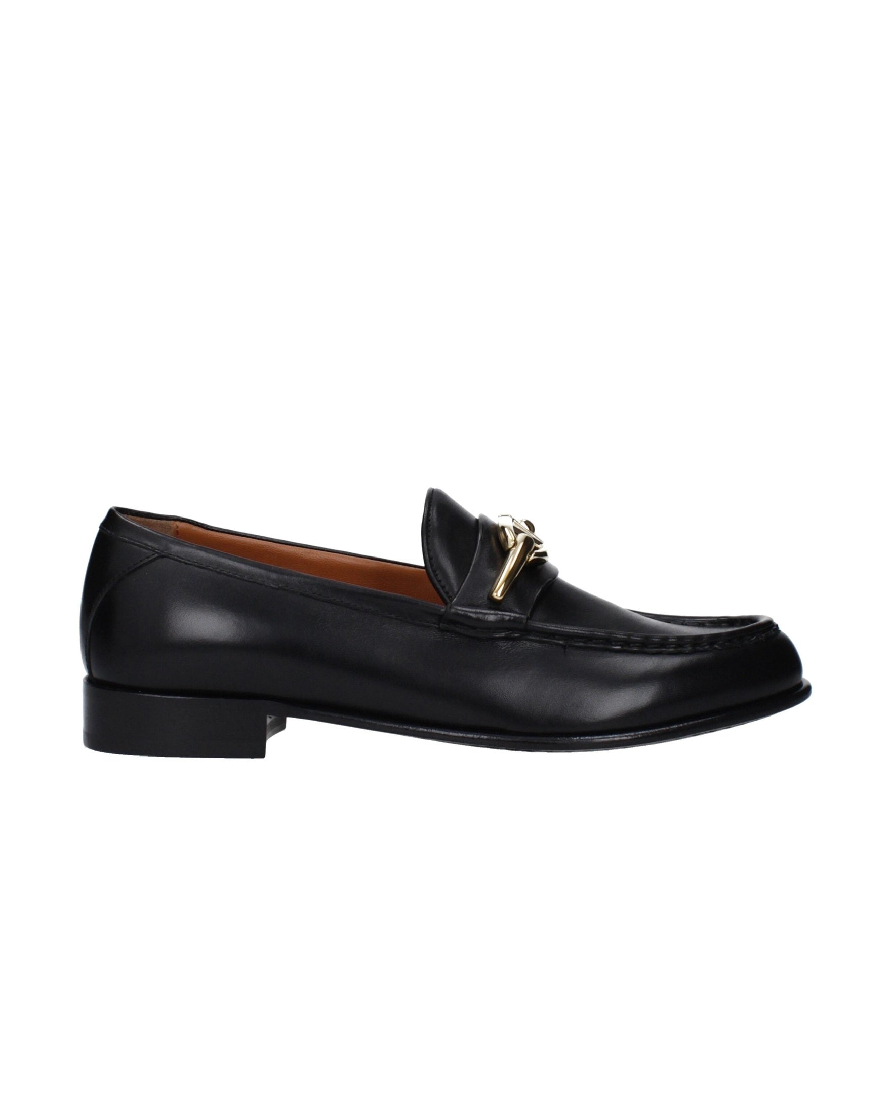 Valentino Black Leather Garavani Slip On Loafers Glam Steals