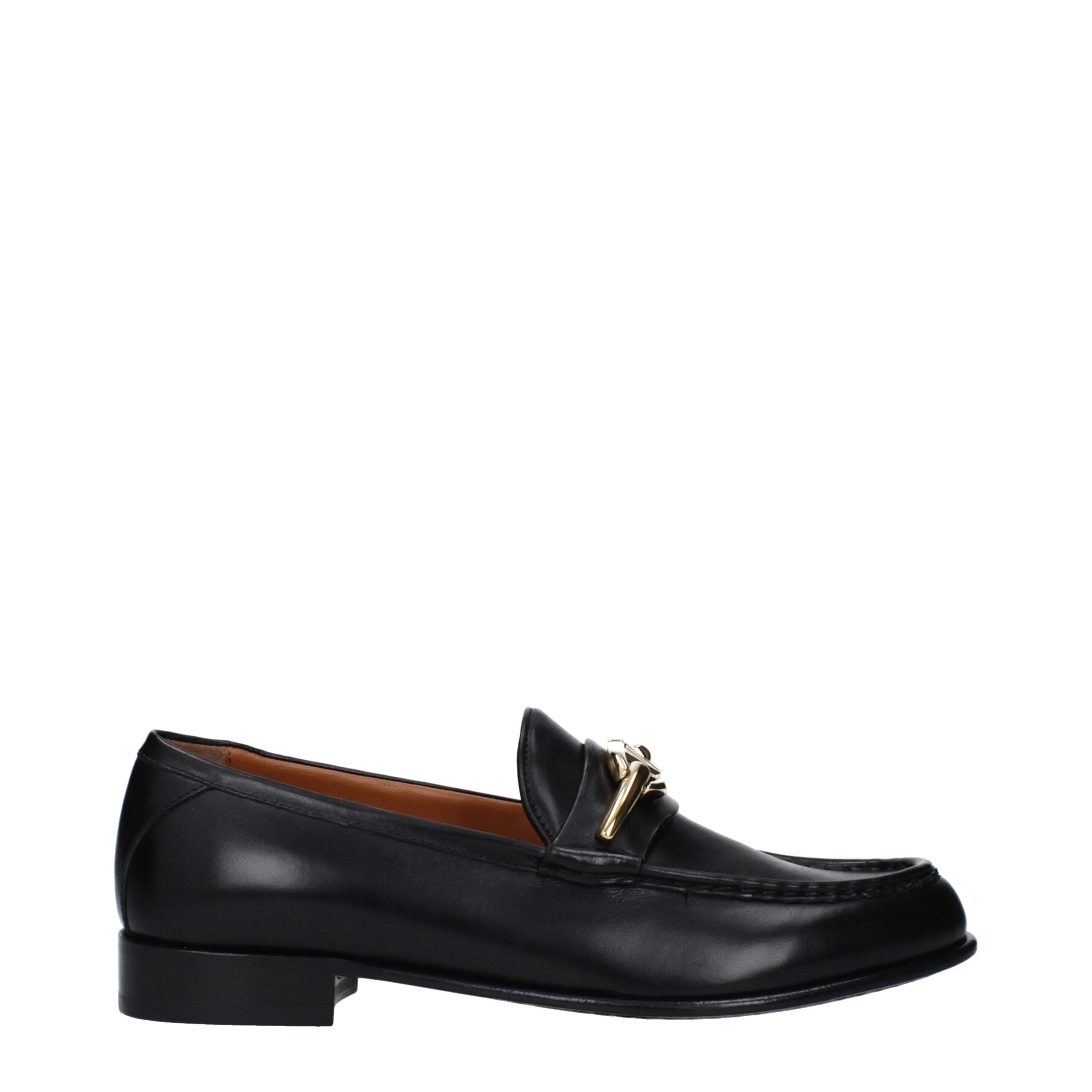 Valentino Black Leather Garavani Slip On Loafers Glam Steals