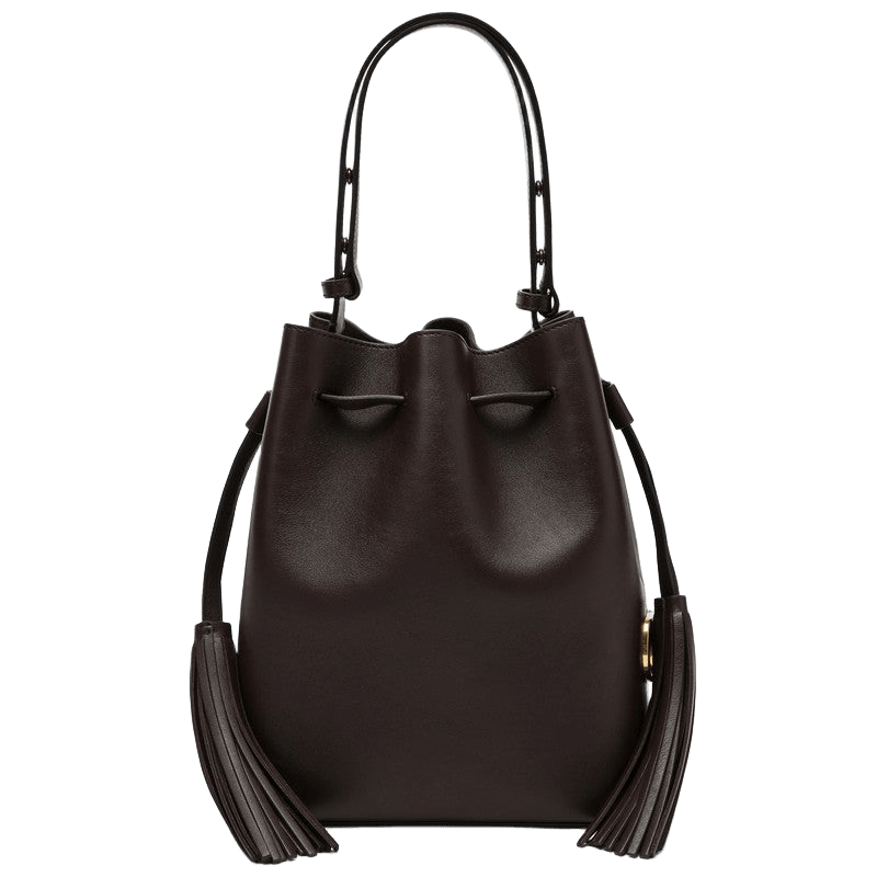 Valentino Brown Garavani So Seau Bucket Bag Glam Steals