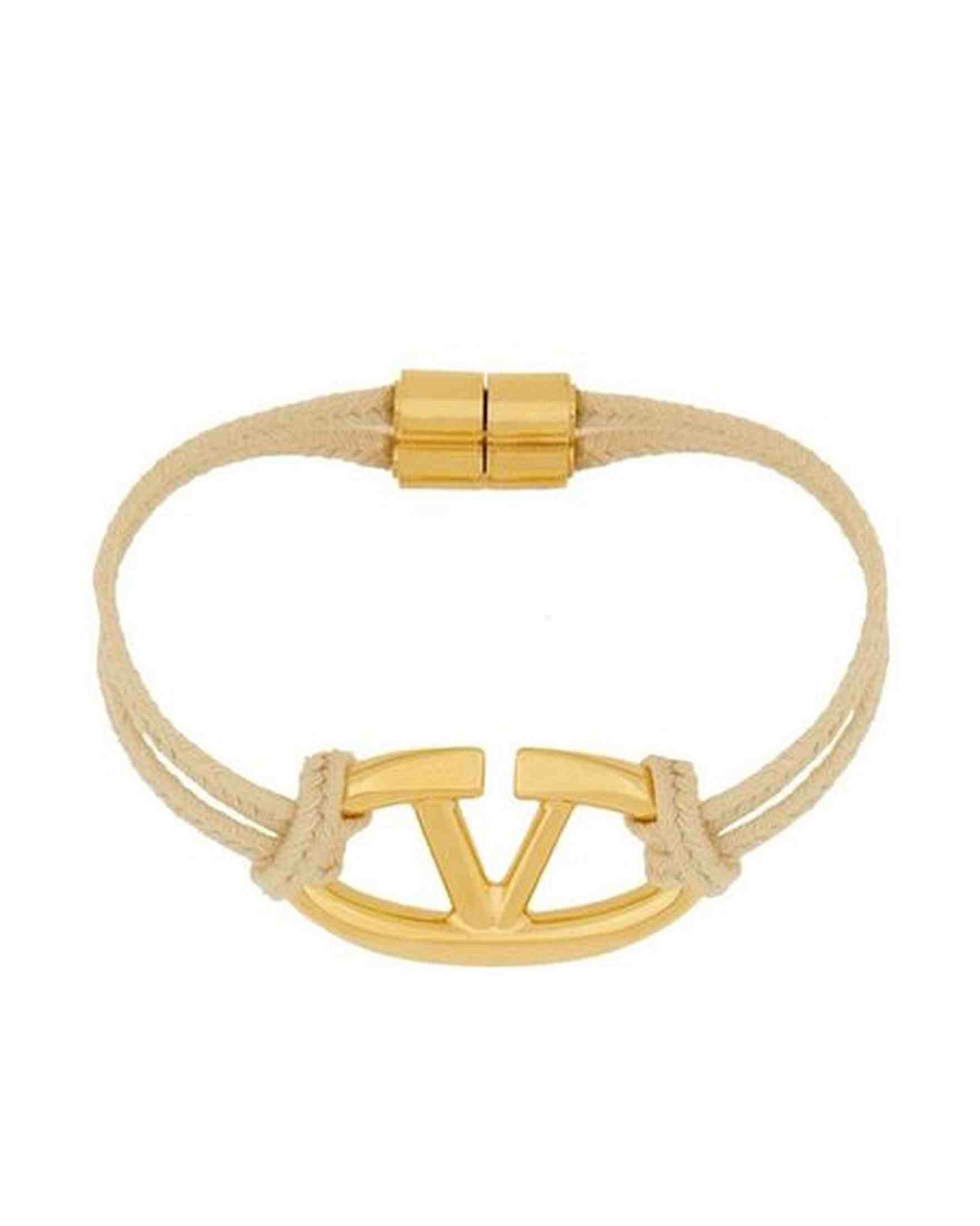 Valentino Cotton Garavani Vlogo Bracelet Glam Steals