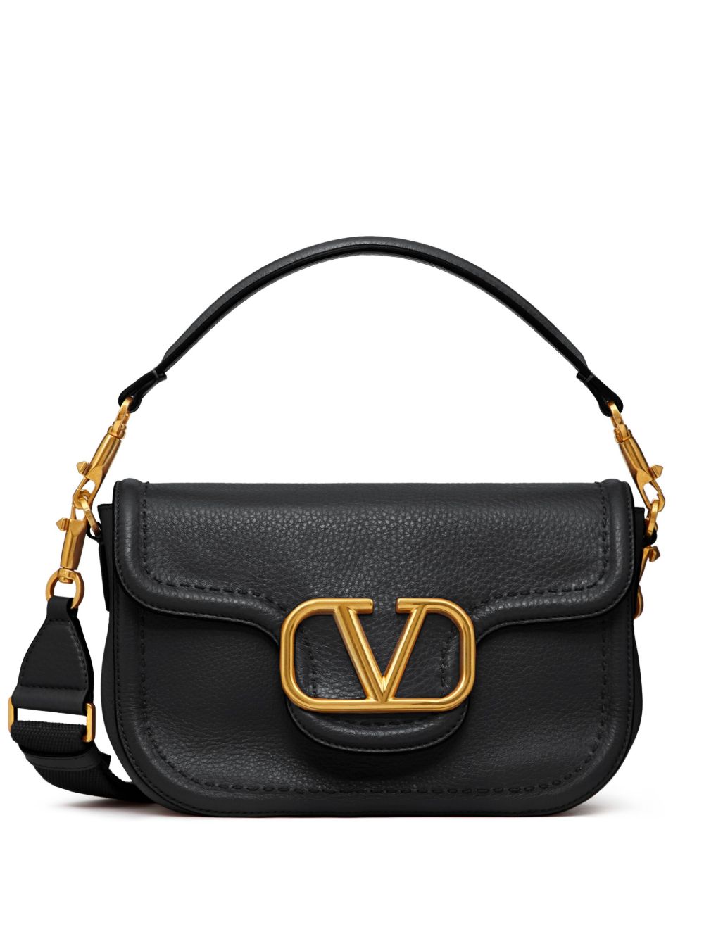Valentino Garavani Alltime Grainy Calfskin Shoulder Bag Glam Steals