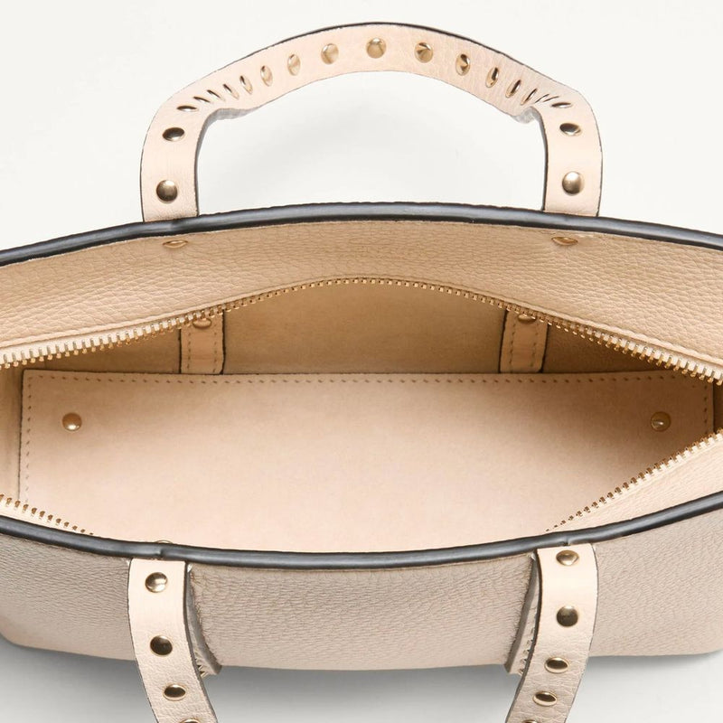 Valentino Garavani Beige Calfskin Tote Bag Glam Steals