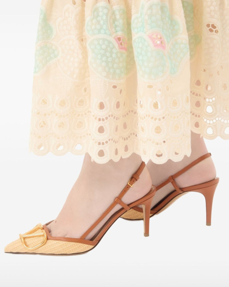 Valentino Garavani Beige Heel Glam Steals