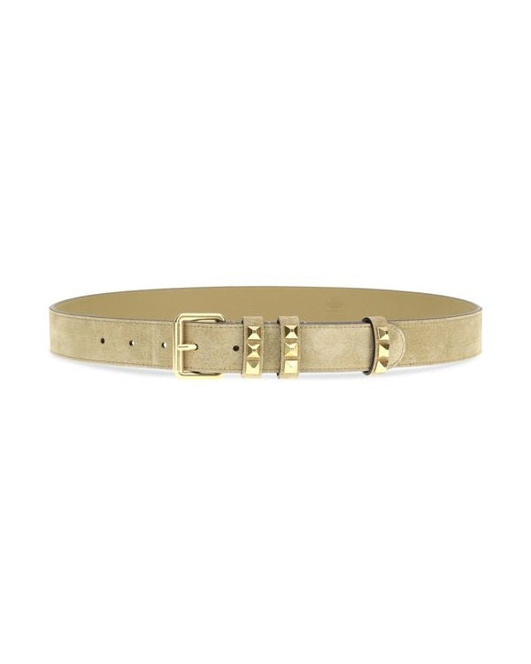 Valentino Garavani Beige Lamb Ovis Aries Regular Belt