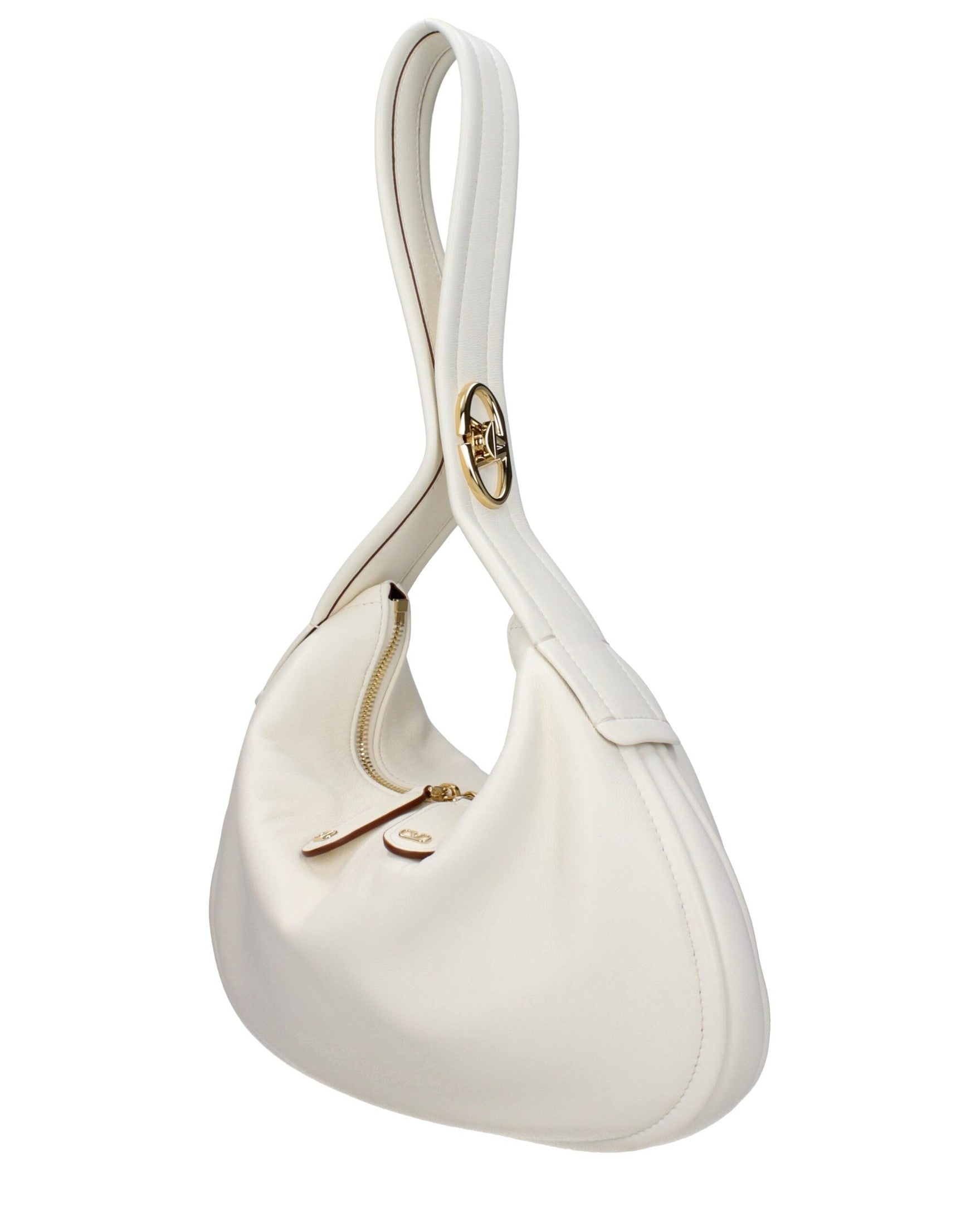 Valentino Garavani Beige Leather Handbag Glam Steals