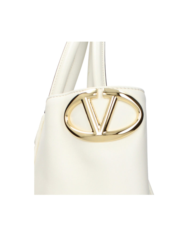 Valentino Garavani Beige Leather Handbag Glam Steals