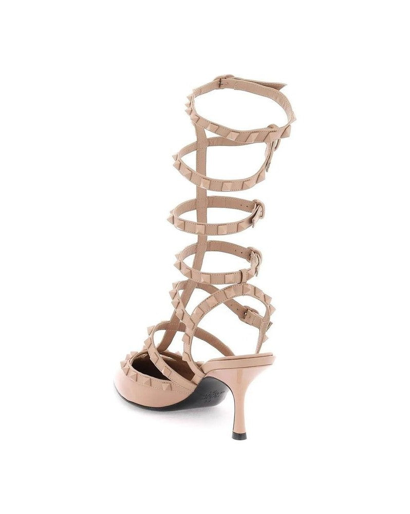 Valentino Garavani Beige Leather High Heel Pumps Glam Steals