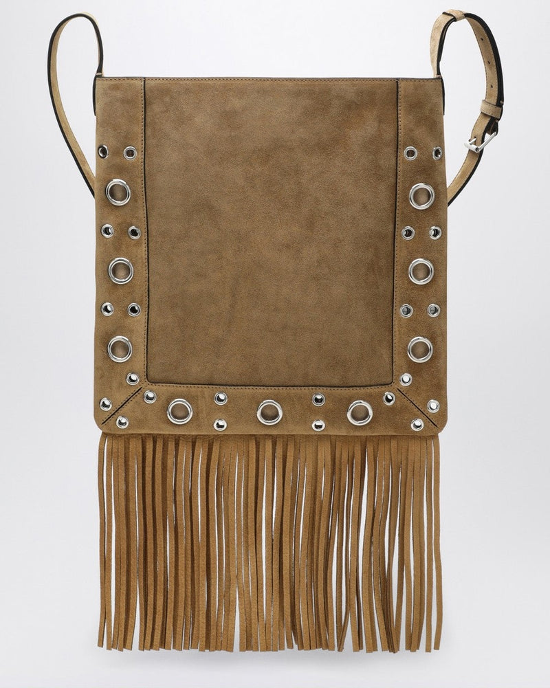 Valentino Garavani Beige Suede Nellcôte Bag Glam Steals