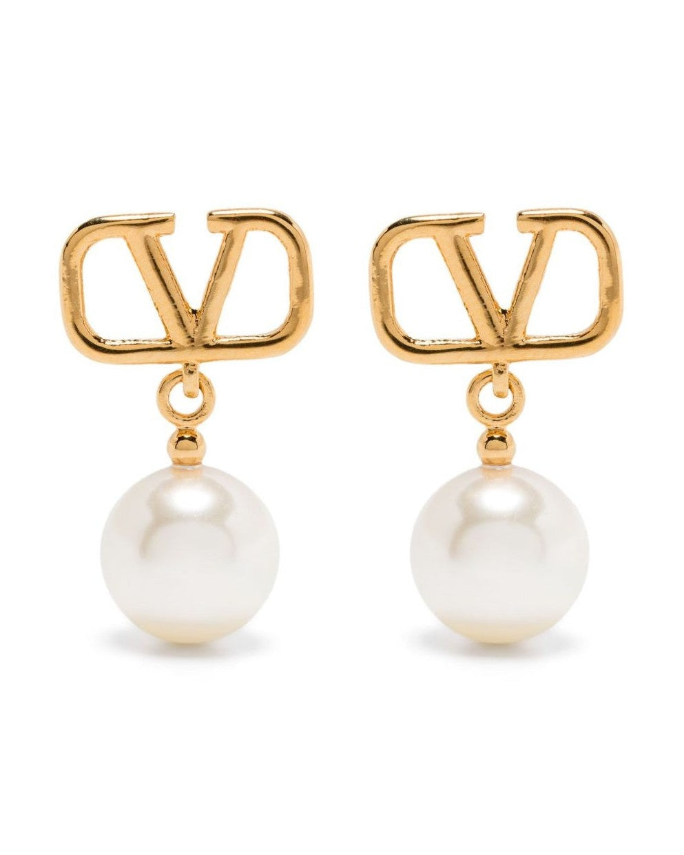 Valentino Garavani Bijoux Golden Earrings Glam Steals