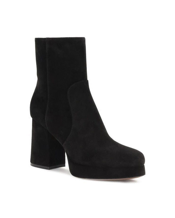 Valentino Garavani Black Calf Leather Bos Taurus Ankle Boots Glam Steals