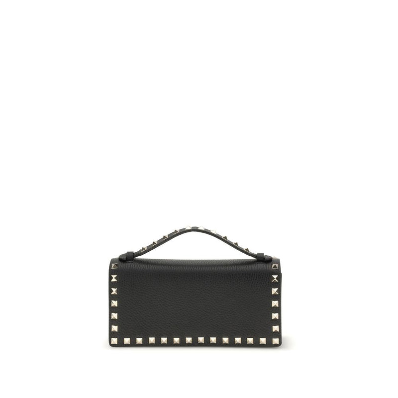 Valentino Garavani Black Calf Leather Bos Taurus Wallet Glam Steals
