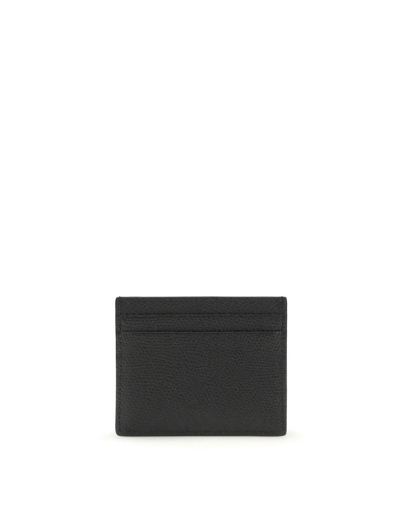 Valentino Garavani Black Calf Leather Bos Taurus Wallet 
