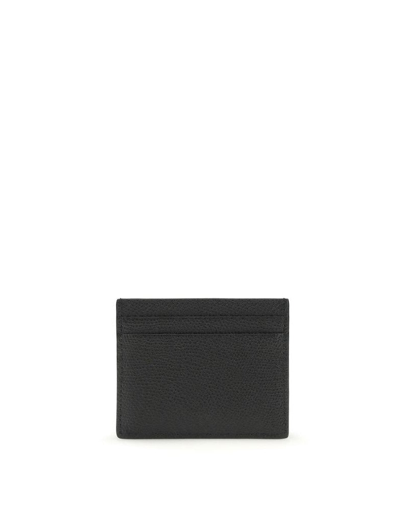 Valentino Garavani Black Calf Leather Bos Taurus Wallet 