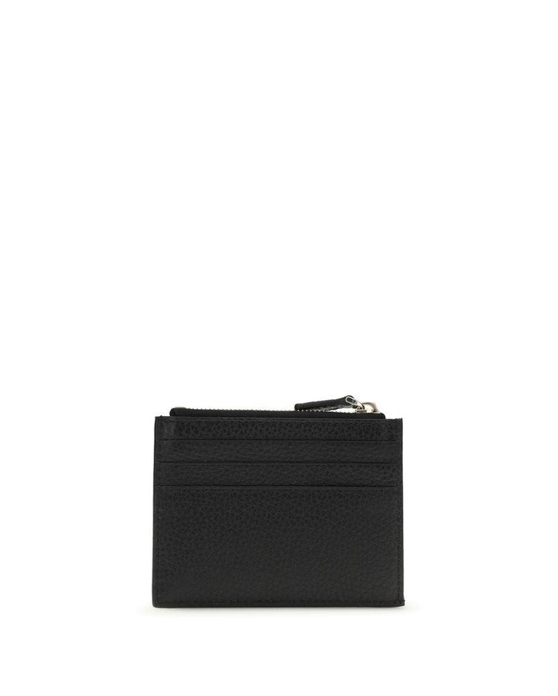Valentino Garavani Black Calf Leather Bos Taurus Wallet Glam Steals