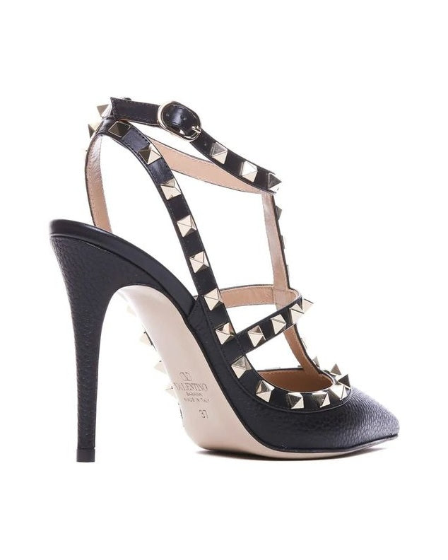 Valentino Garavani Black Calfskin High Heel Pumps Glam Steals