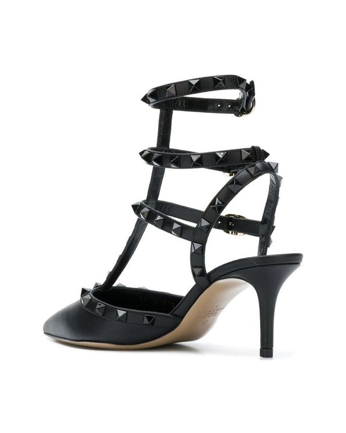 Valentino Garavani Black Calfskin High Heel Pumps Glam Steals