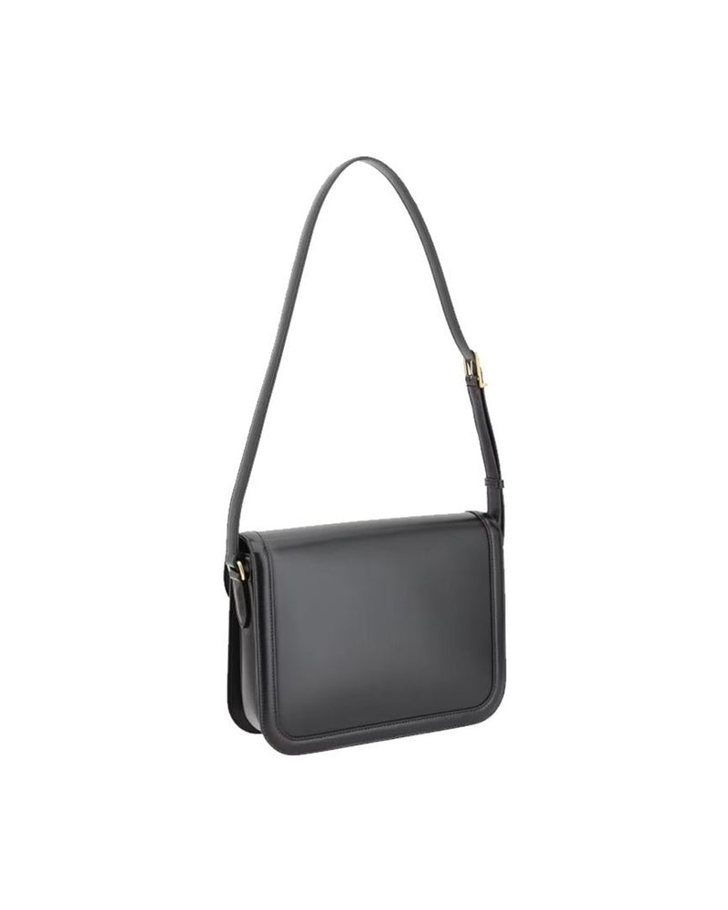 Valentino Garavani Black Calfskin Shoulder Bag Glam Steals